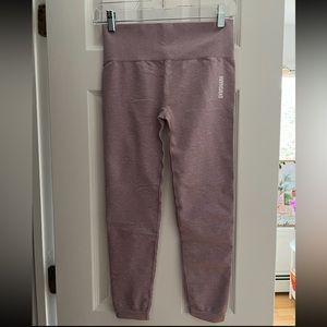 Gymshark Adapt Marl Seamless leggings - light purple